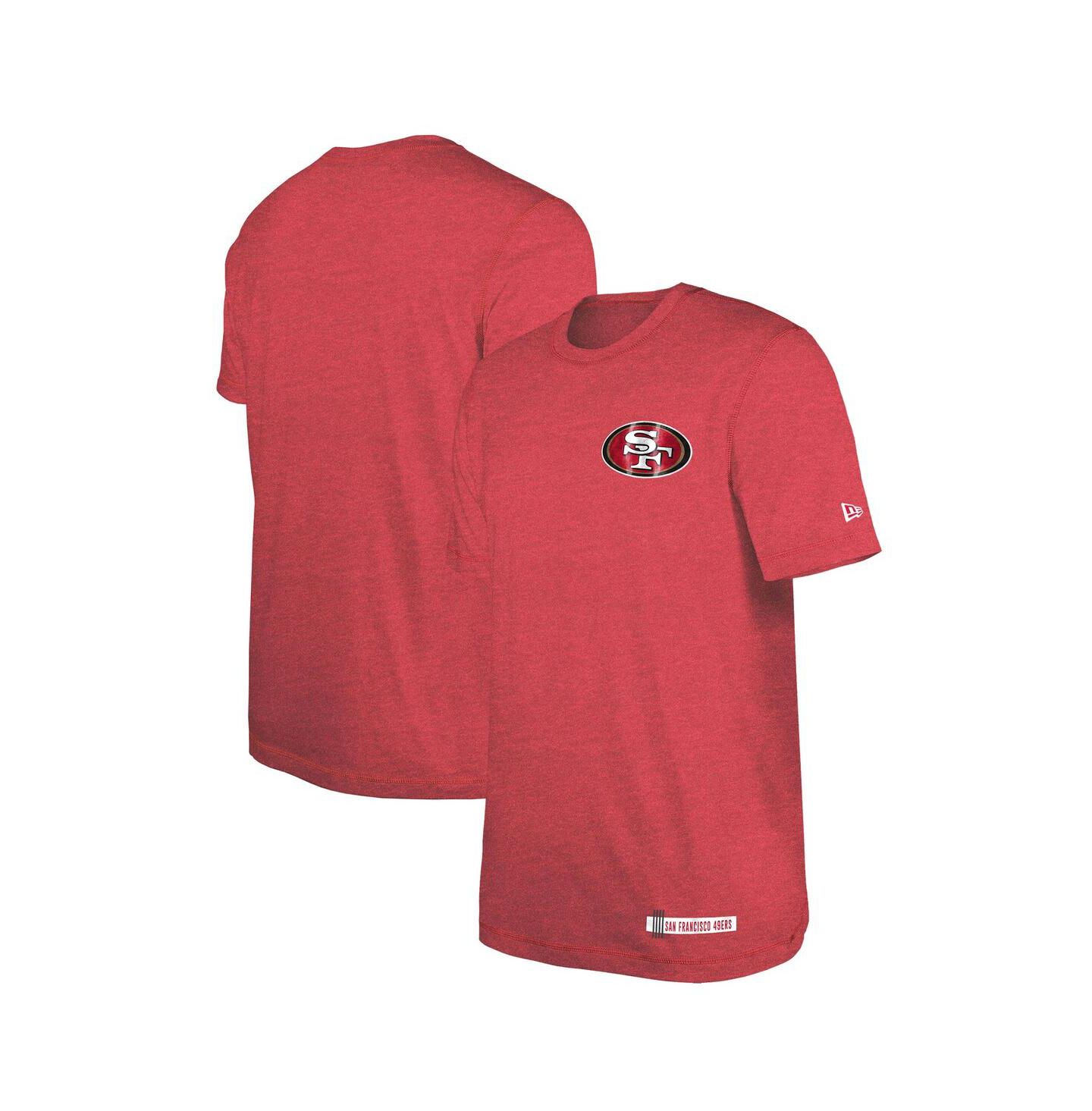 Мужская футболка New Era Scarlet San Francisco 49ers 2024 NFL Training Camp — фото 1