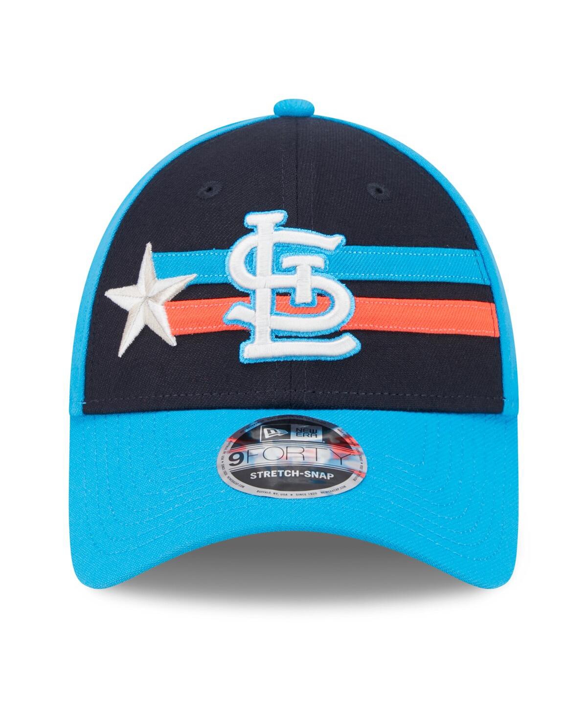 New Era Men'sTeal St. Louis Cardinals 2024 Mlb All-Star Game 9FORTY Adjustable Hat - Navy, Teal