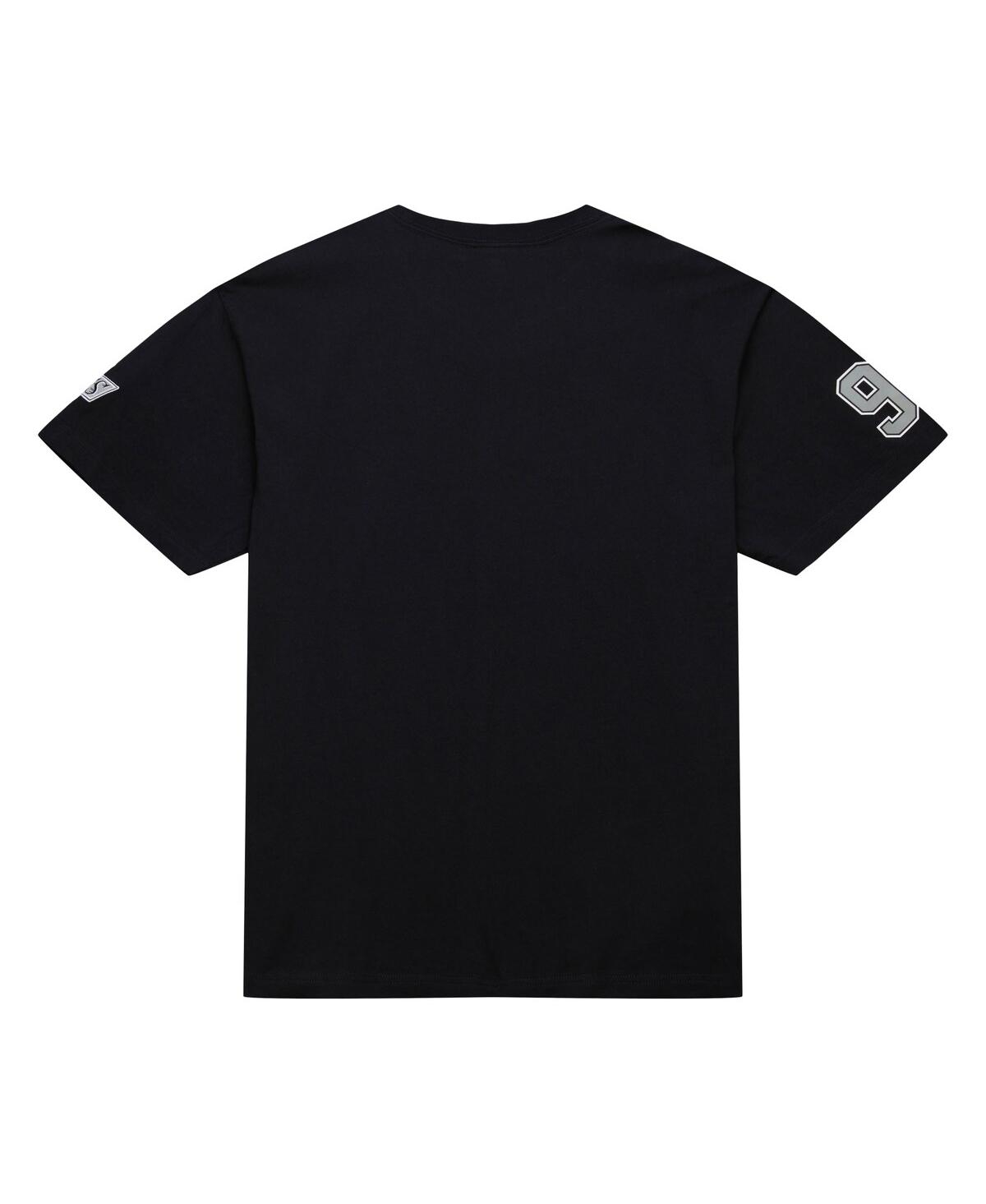Mitchell & Ness Men's Wayne GretzkyLos Angeles Kings Premium Nickname Vintage Logo T-Shirt - Black