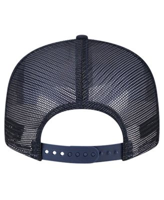 Men's Navy Seattle Mariners Bikini Bottom Trucker 9FIFTY Snapback Hat