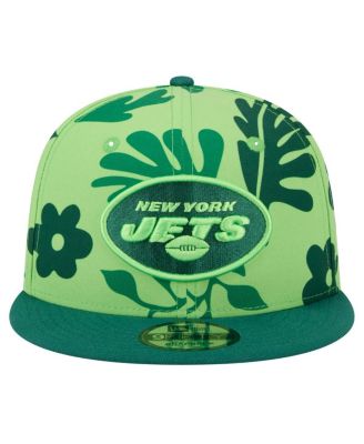 Men's Light Green New York Jets Leafy 9FIFTY Snapback Hat