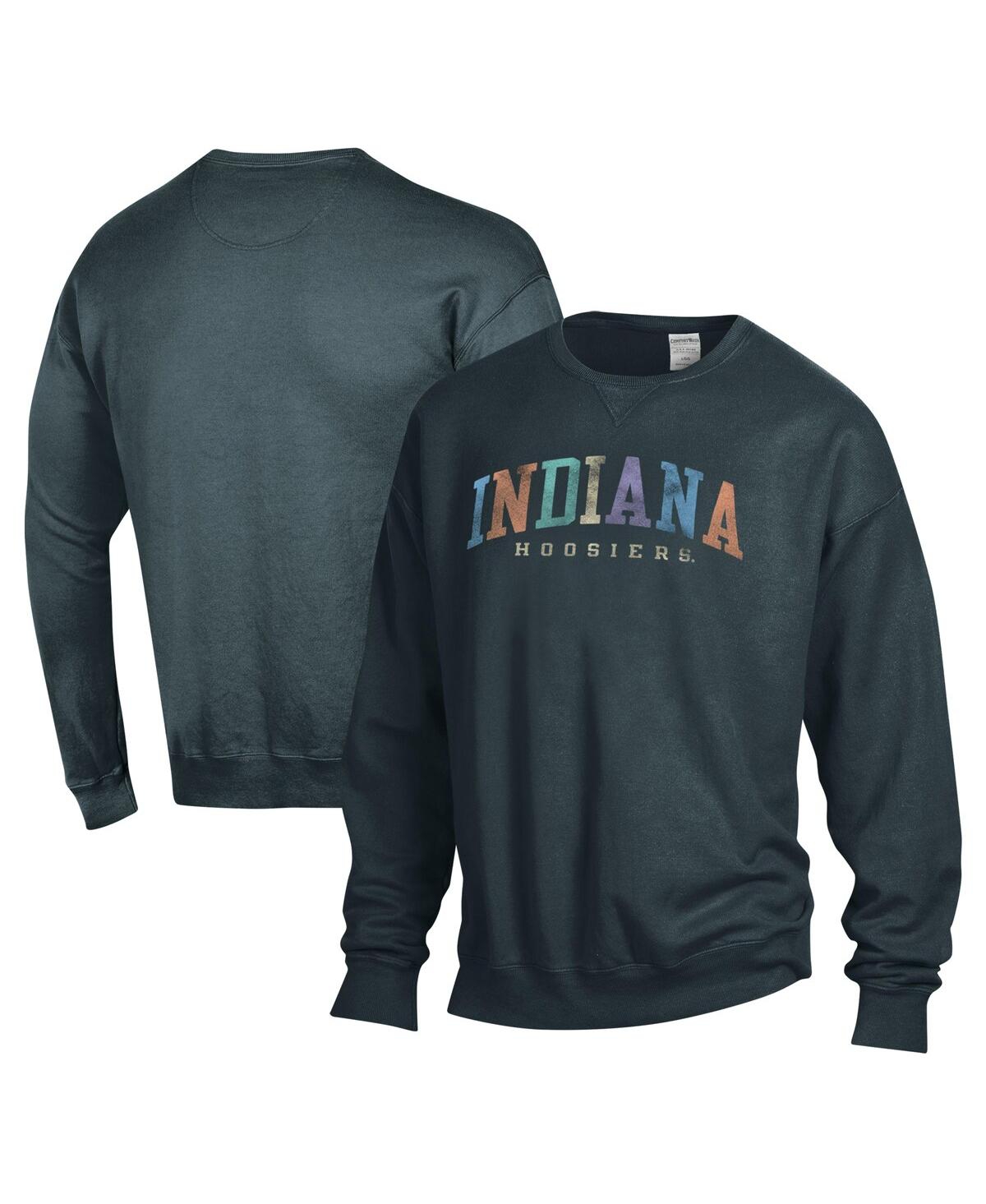 Shop Comfortwash Men's And Women's Gray Indiana Hoosiers Oversized Pullover Sweatshirt