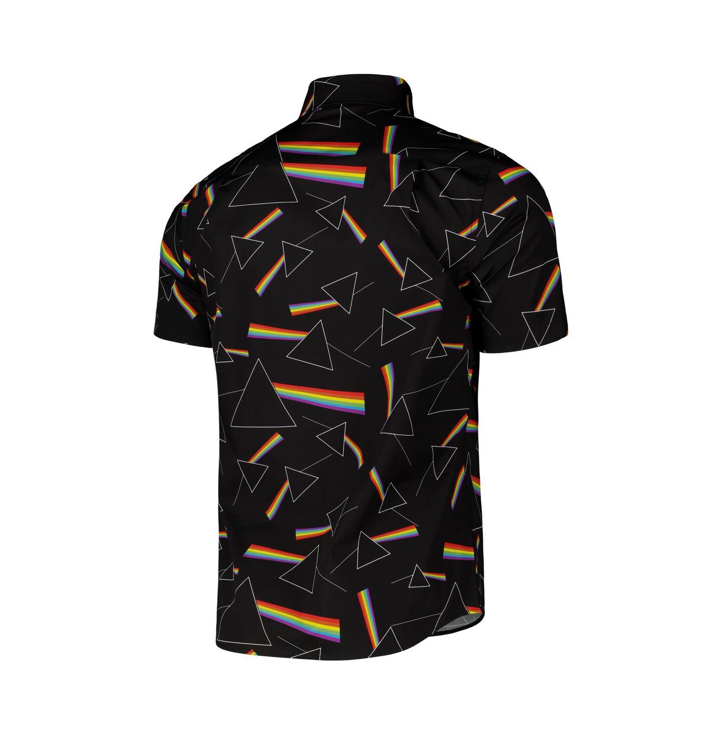 Мужская рубашка Section 119 Black Pink Floyd Dark Side of The Moon Button-Down — фото 2