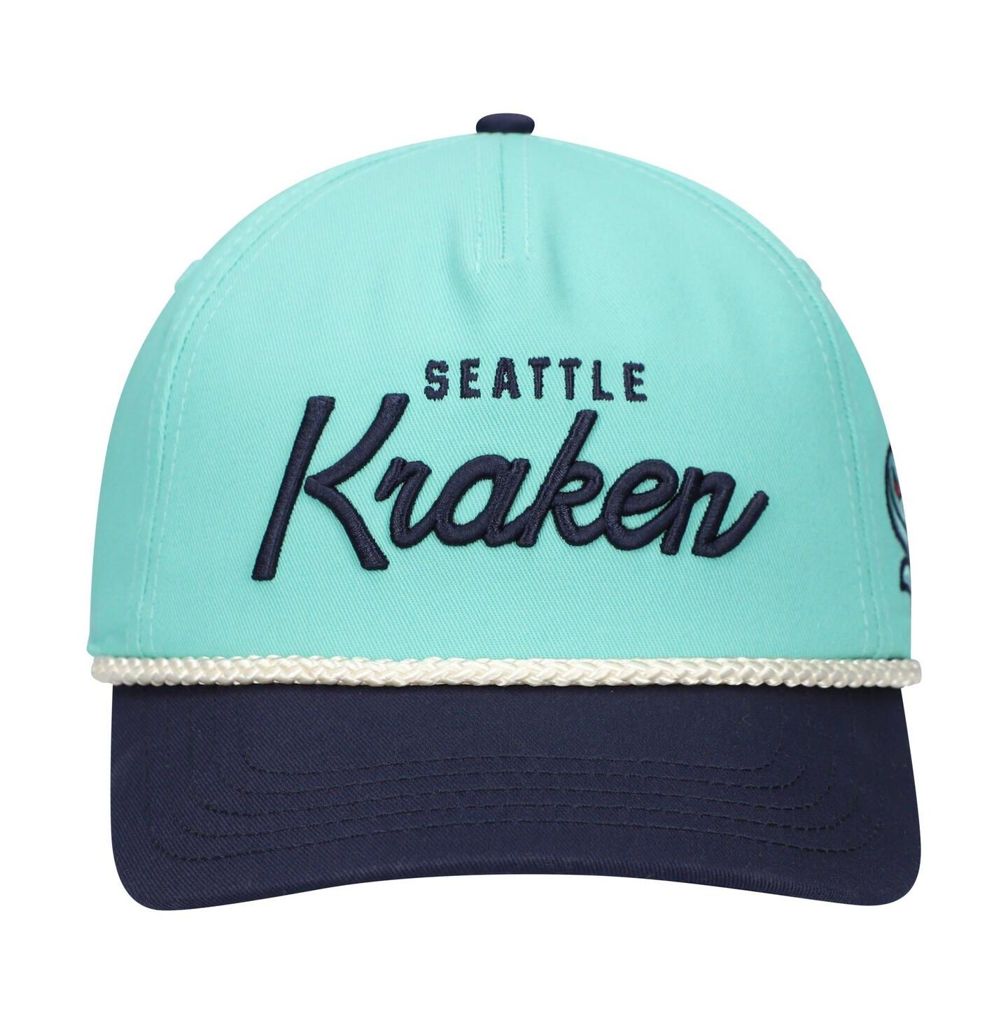 Мужская кепка American Needle Light Blue Seattle Kraken Roscoe Washed Twill Adjustable Hat — фото 3
