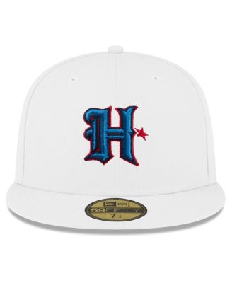 Men's White Houston Texans Omaha 59FIFTY Fitted Hat