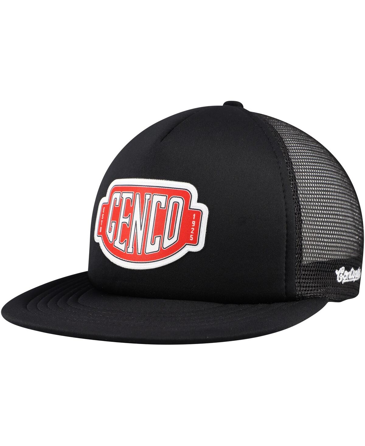 Men's and Women's Black the Godfather Genco Pura Co Trucker Snapback Hat - Black