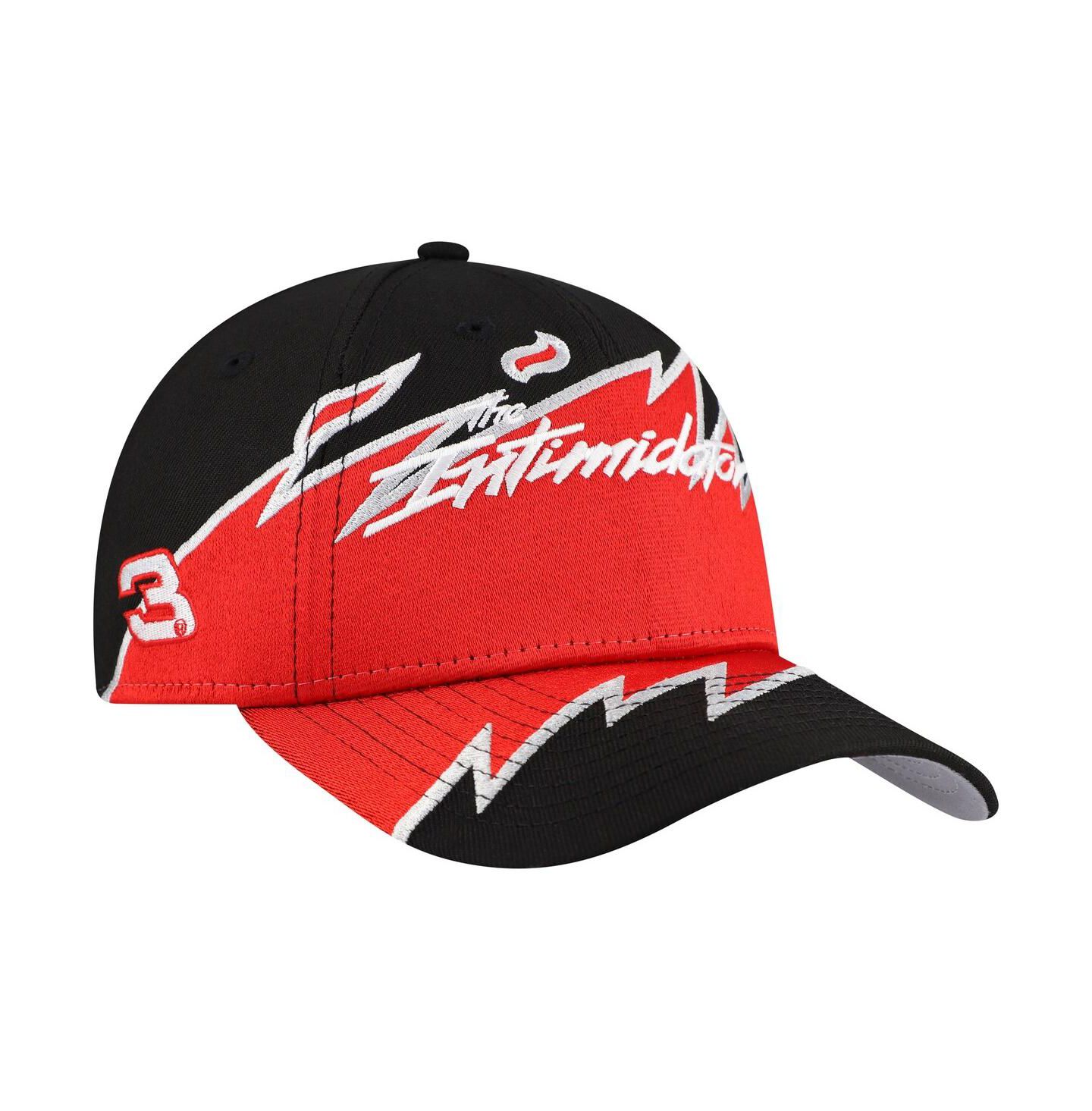Мужская кепка New Era Red Dale Earnhardt the Intimidator 9FORTY Snapback Hat — фото 1