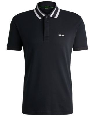 Men's Logo Detail Polo Shirt