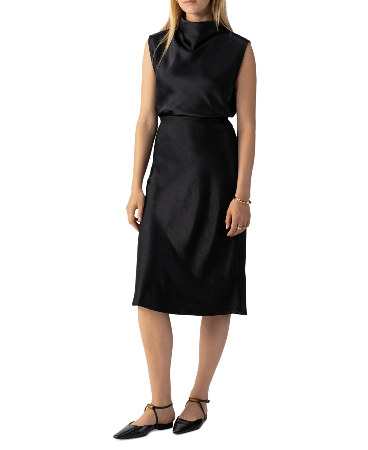 Sanctuary Women's Time To Party Cowl-Neck Top
