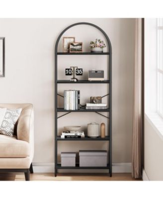 Arched bookshelf