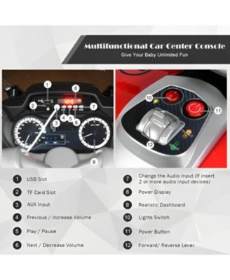 12V Kids Ride On Motorcycle Electric Motor Bike