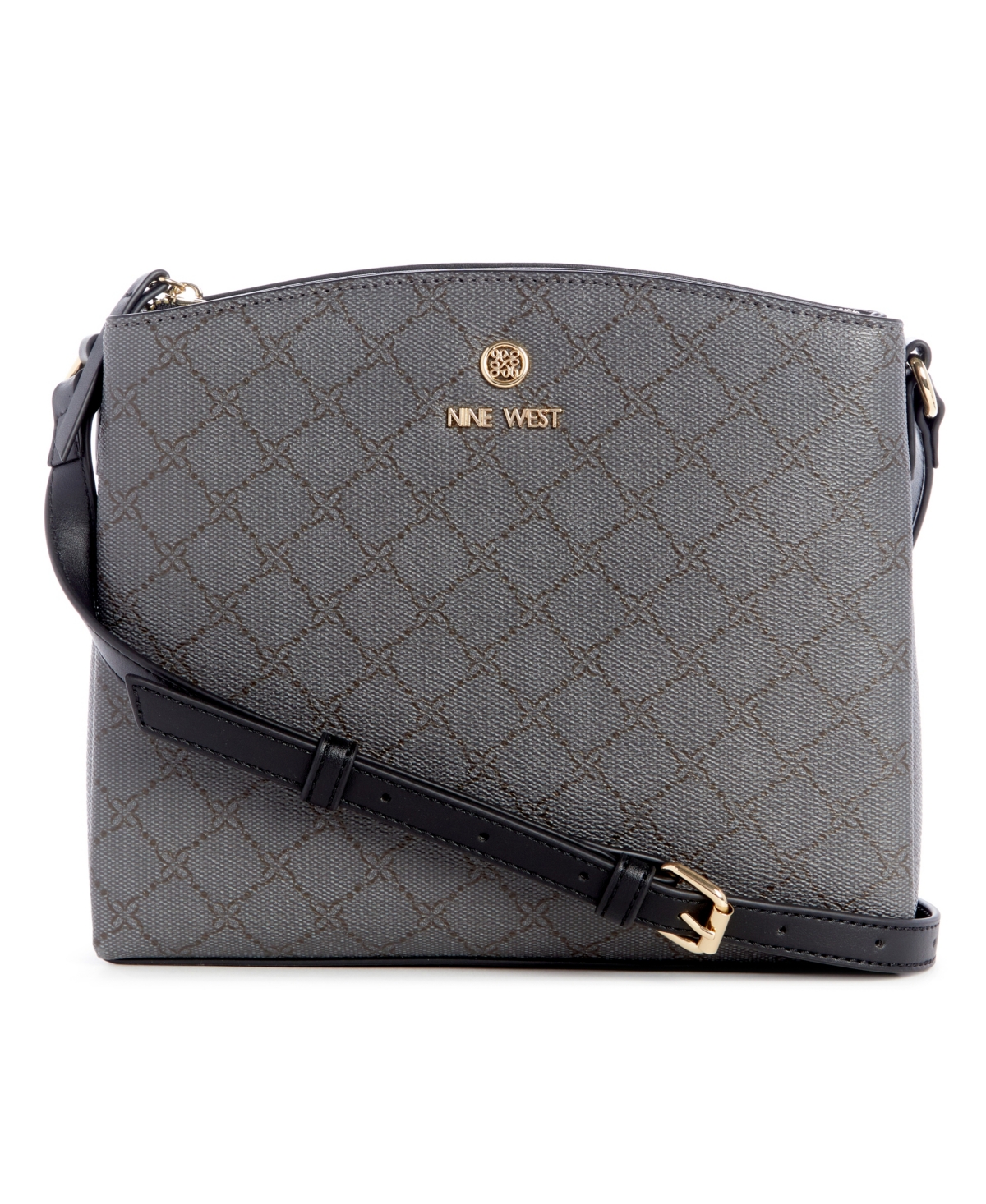 Nine West Women s Siera Triple Compartment Crossbody Bag Merlot Smart Closet