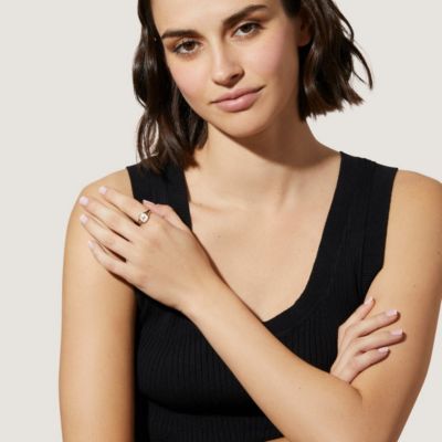 Ana Luisa - Gold Signet Ring - Amara Mother of Pearl - Macy's
