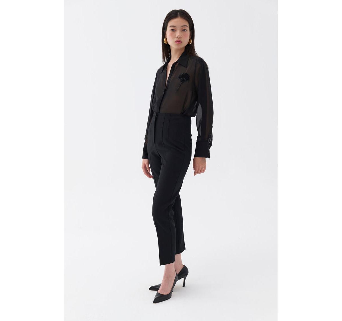 Nocturne Women's High Waisted Pants