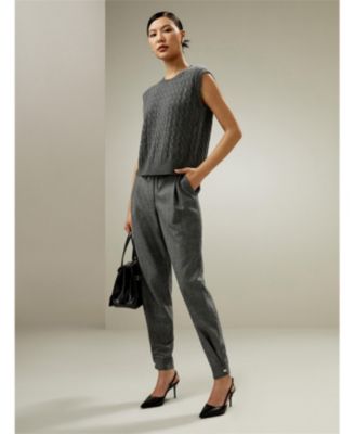 Women's Sleeveless Cashmere Vest