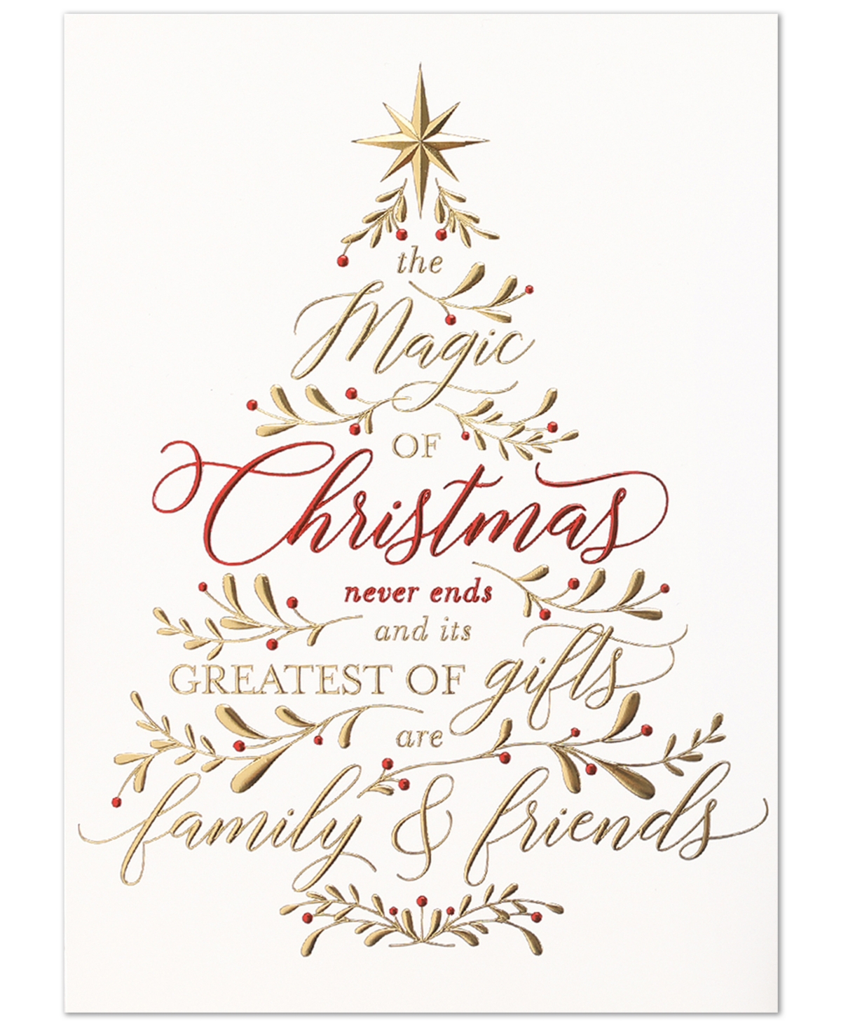 Masterpiece Studios Believe In The Magic Of Christmas Boxed Cards In No Color