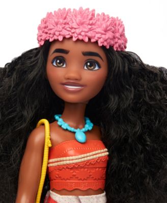 Island Adventure Moana Fashion Doll 6 Accessories