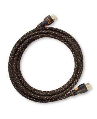 10 ft 4K High Speed HDMI Cables, 5 Pack - 18Gbps HDMI 2.0 (4K  60hz HDR UHD 4:4:4 Chroma) - Ethernet - Locking Head - Deep Color Ultra HD with ARC, 3D, HDCP 2.2, 28AWG, Gold Plated