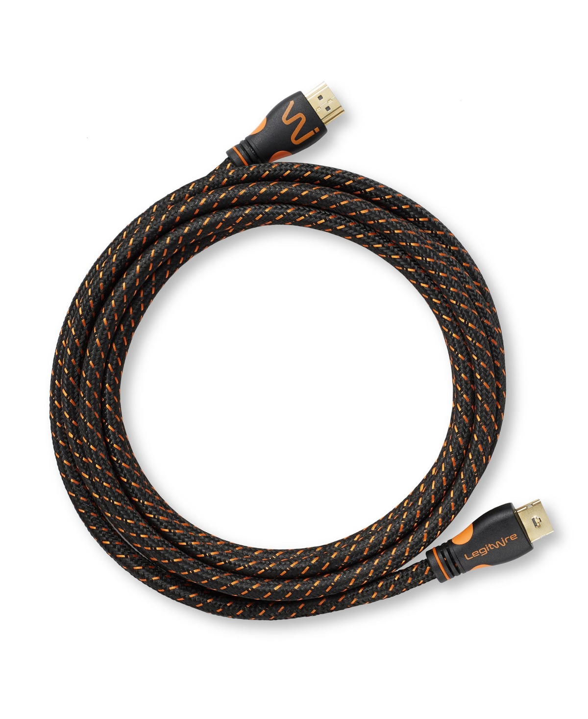 LegitWire 10 ft 4K High Speed Hdmi Cables, 5 Pack - 18Gbps Hdmi 2.0 (4K 60hz Hdr Uhd 4:4:4 Chroma) - Ethernet - Locking Head - Deep Color Ultra Hd wit
