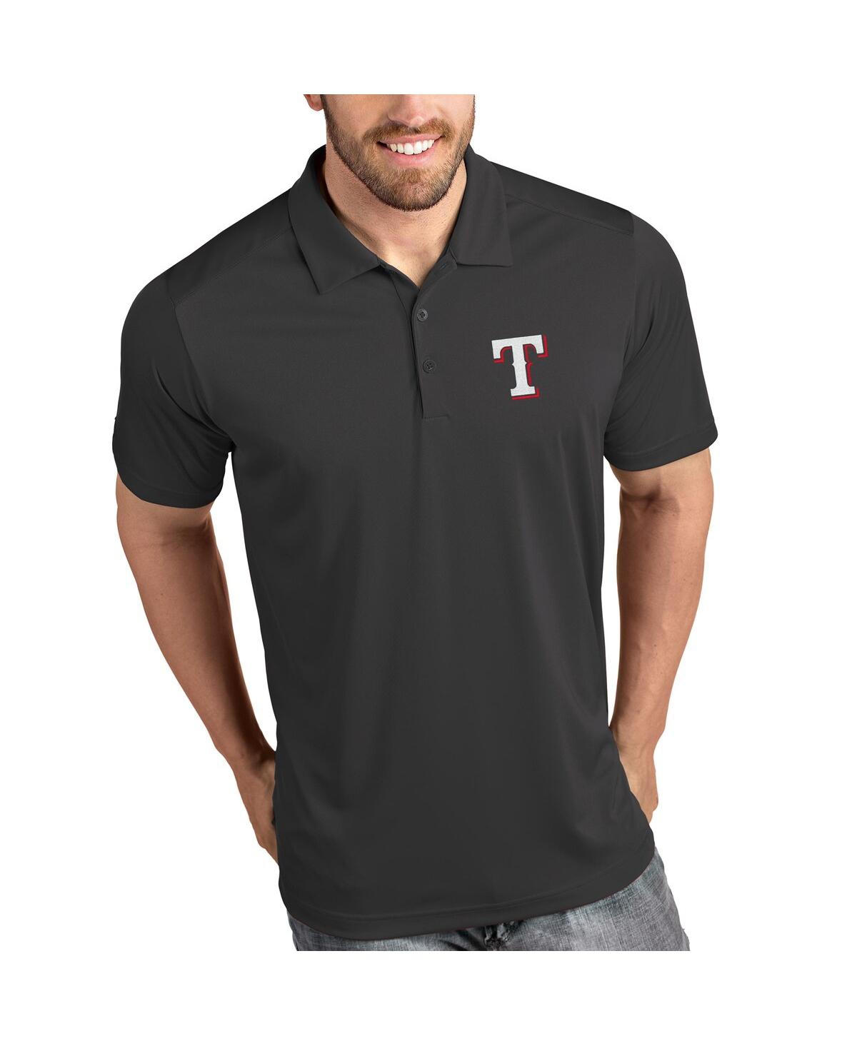 Men's Gray Texas Rangers Tribute Polo - Gray