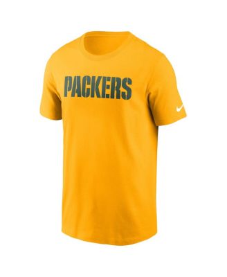 売れ筋商品|||ナイキ Tシャツ トップス レディース Men's Gold Green Bay Packers Horizontal Lockup Legend T-shirt Gold Men's Green Bay Packers Nike Gold Logo Essential Legend