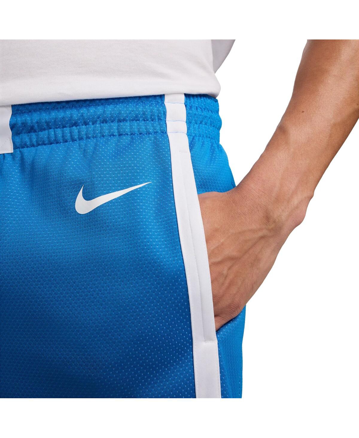 Nike Men'sGreece Basketball 2024 Summer Swingman Shorts - Blue