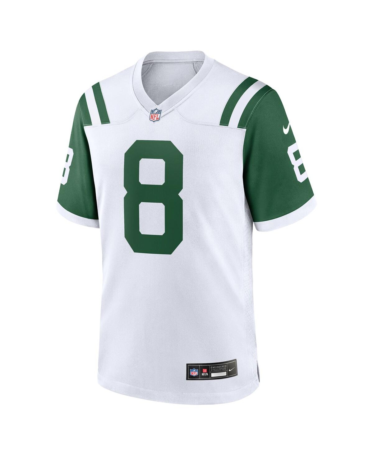 Nike Men's Aaron RodgersNew York Jets Classic Alternate Game Jersey - White, Green