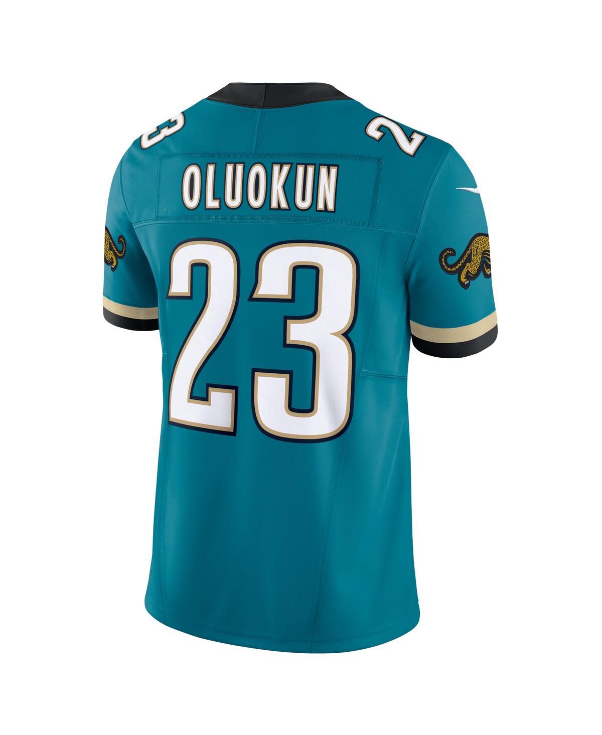 Nike Men's Foye OluokunJacksonville Jaguars Prowler Throwback Vapor F.u.s.e. Limited Jersey - Teal