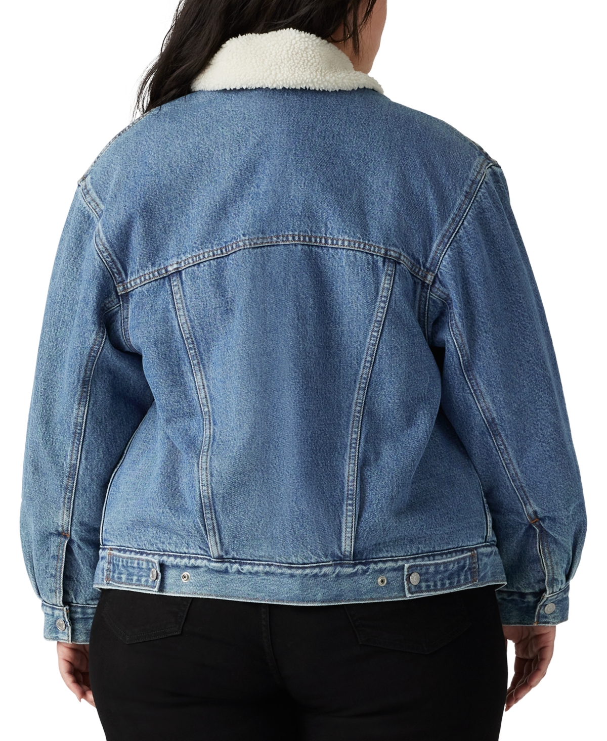 Levi's '90s Sherpa Trucker Jacket (plus Size) In Inner Adventure