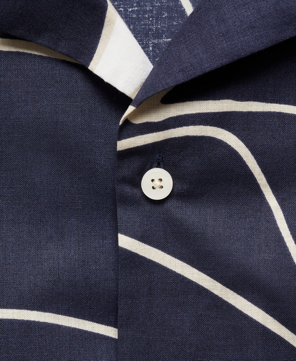 Mango Men's Cotton Printed Shirt