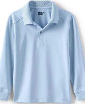 Girls Long Sleeve Rapid Dry Polo Shirt