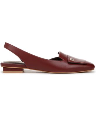 Teagan Square Toe Slingback Flats