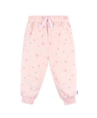 Toddler Girls Fleece Blanket Sleepers, 2-pack