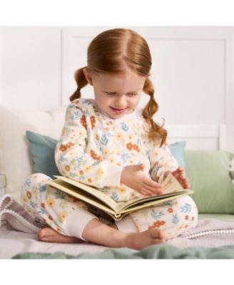 Toddler Girls Fleece Blanket Sleepers, 2-pack