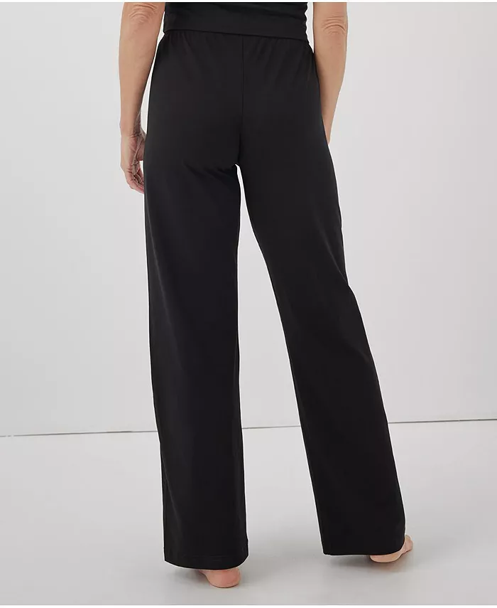 Women's Organic Cotton Cool Stretch Lounge Pants - thumbnail 2