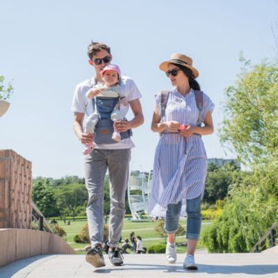 3-in-1 Ergonomic Hip Seat Baby Carrier for Newborns to Toddlers