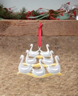 12 Days of Christmas Ornaments Set