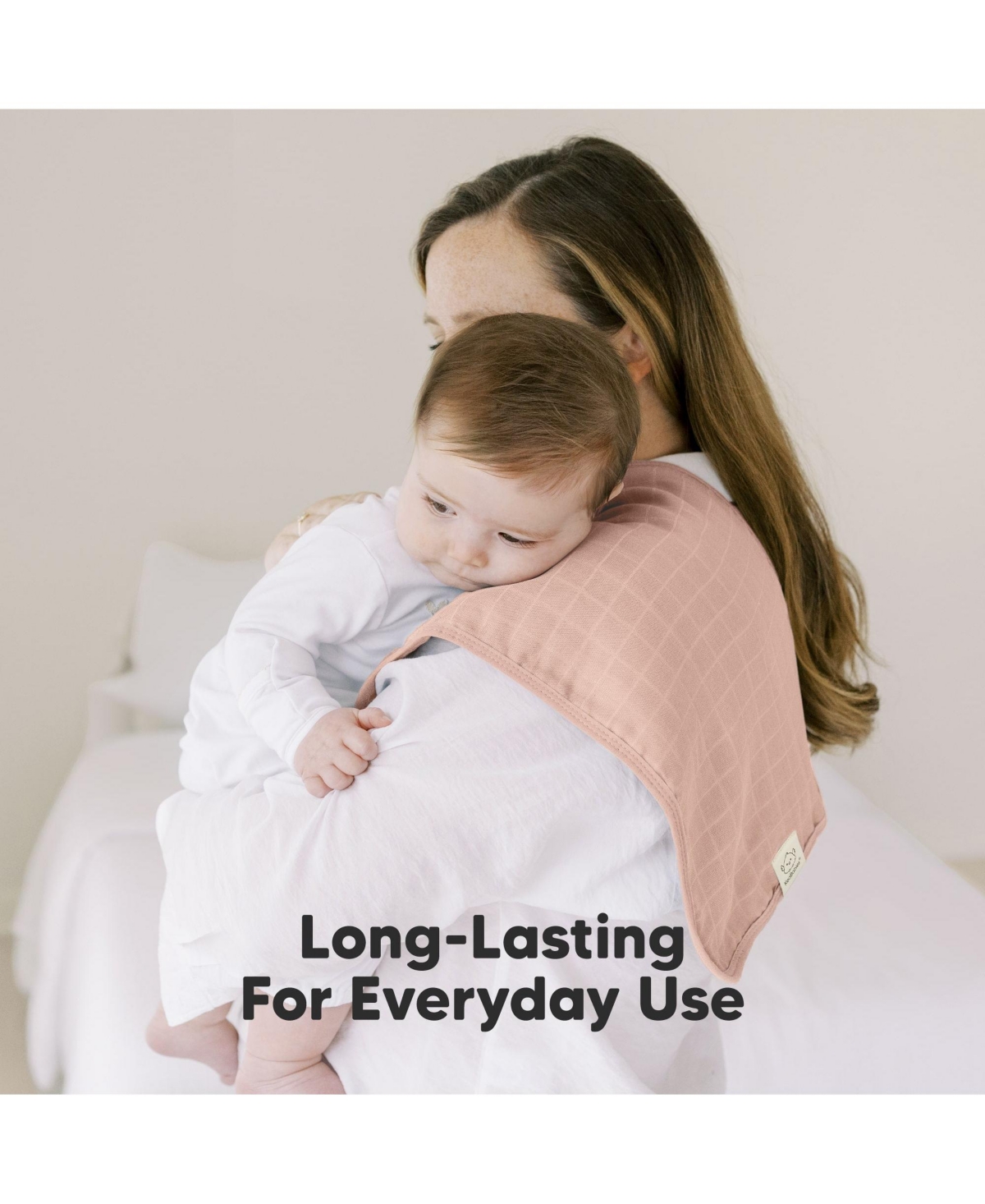 KeaBabies Kids 5pk Lumi Muslin Burp Cloths for Baby Boys, Girls, Organic Baby Burp Cloths, Burping Cloths