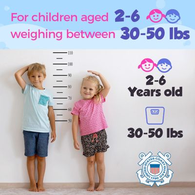 Paddle Pals Motion Life Jacket - USCG Approved Kids Vest