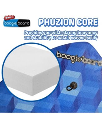 33" Fiber Clad Body Board for Beachwith Wrist Leash , Lightweight Boogie Boards with EPS Core