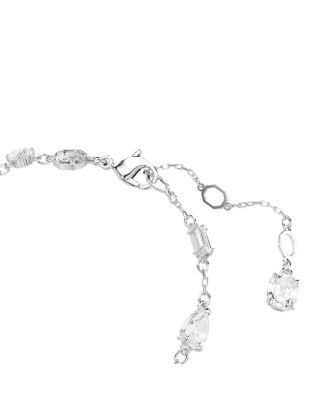 Snowflake White Rhodium Plated Idyllia Bracelet