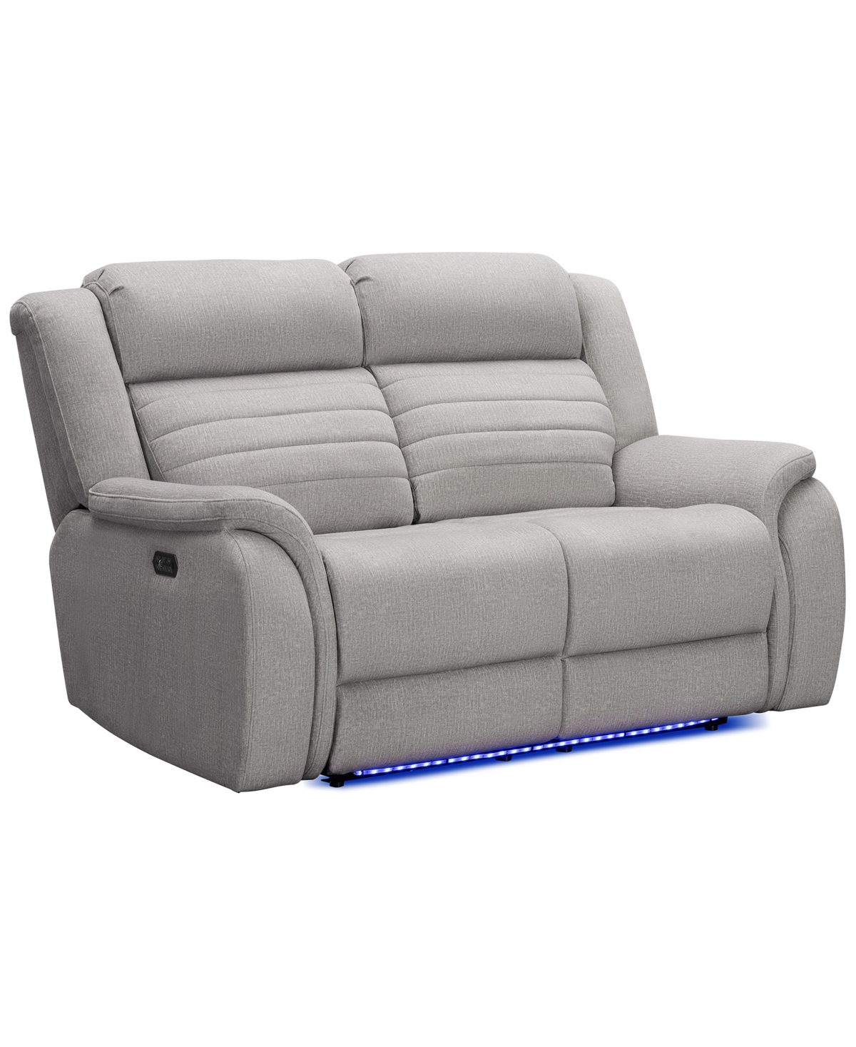 Abbyson Living 64" Power Fabric Reclining Loveseat