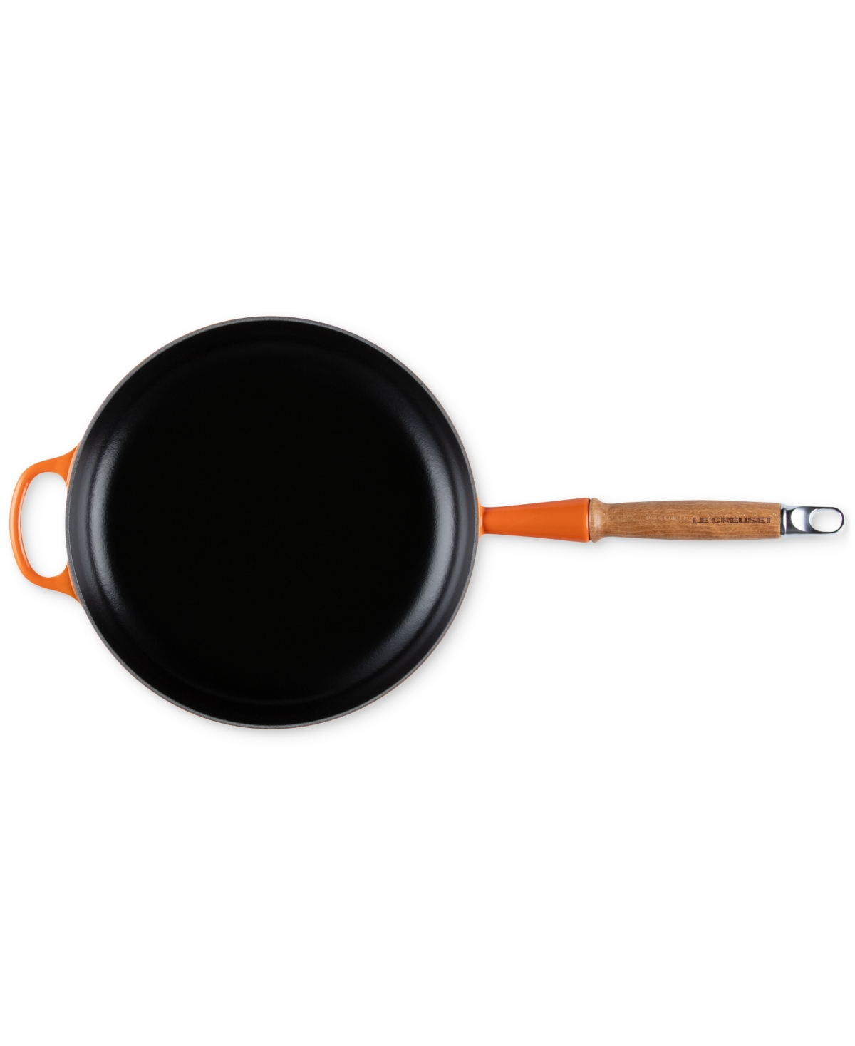 Le Creuset Enameled Cast Iron Alpine Wood Handle 2.25-Qt. Fry Pan - Marseille