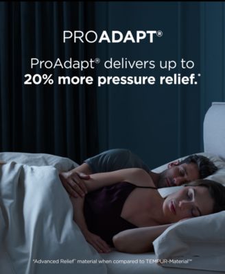 ProAdapt 2.0 12" Medium Hybrid Memory Foam Mattress Set - King