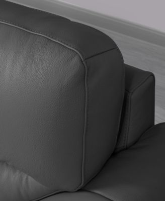 44" Top Grain Leather Chair