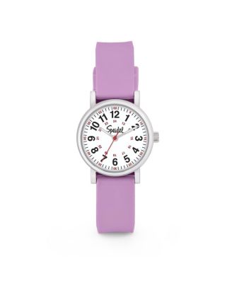 Speidel Womens Scrub Petite Watch for Medical Professionals 28mm in Wine - Open Purple 50$