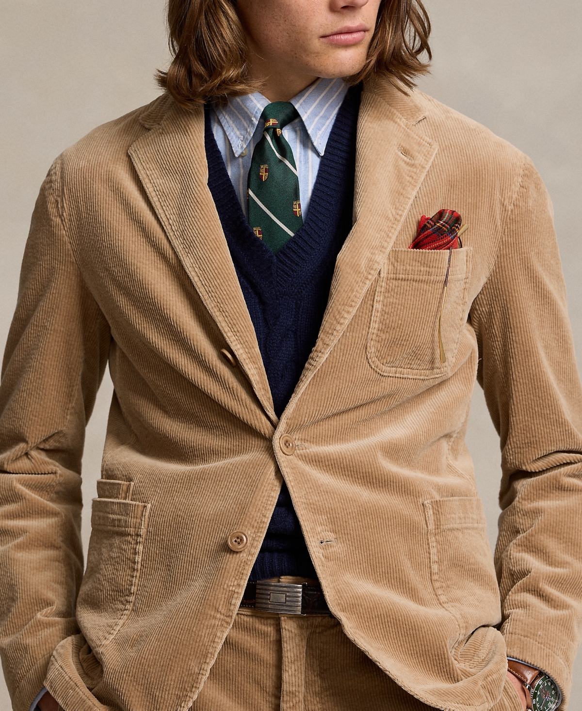Polo Ralph Lauren Men's Modern Stretch Corduroy Suit Jacket