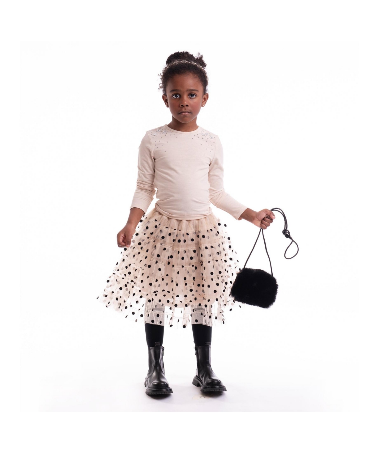 Imoga Collection Big Girls Arlo FW24- Ivory