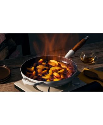 Enameled Cast Iron Alpine Wood Handle 2.25-Qt. Fry Pan