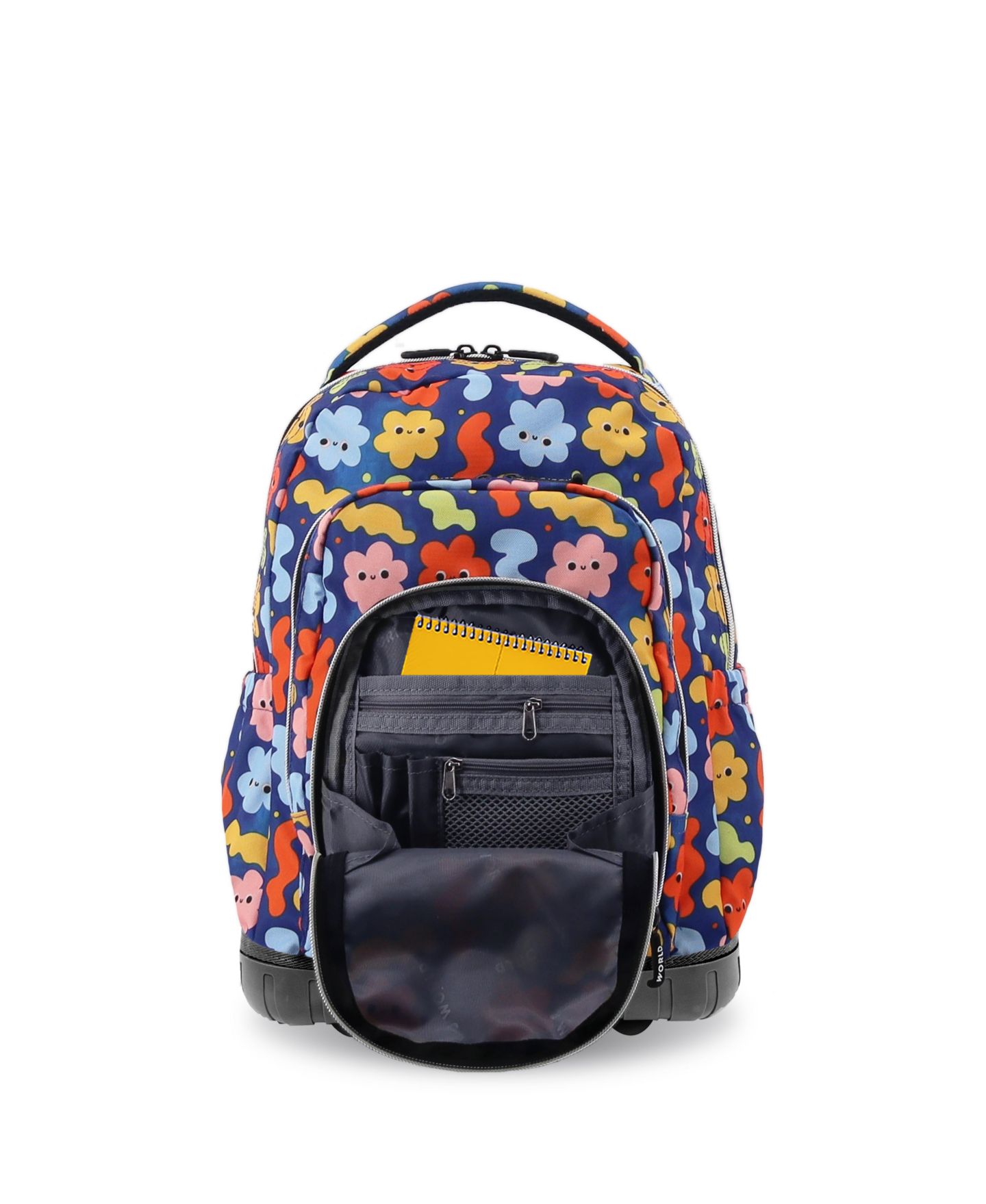Рюкзак J World Boys Lollipop 16" Rolling with Insulated Lunch Bag, цвет: Облачный — фото 5